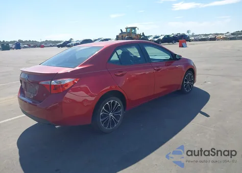 2015 Toyota Corolla S Plus из США, поврежденный, VIN 2T1BURHEXFC471069
